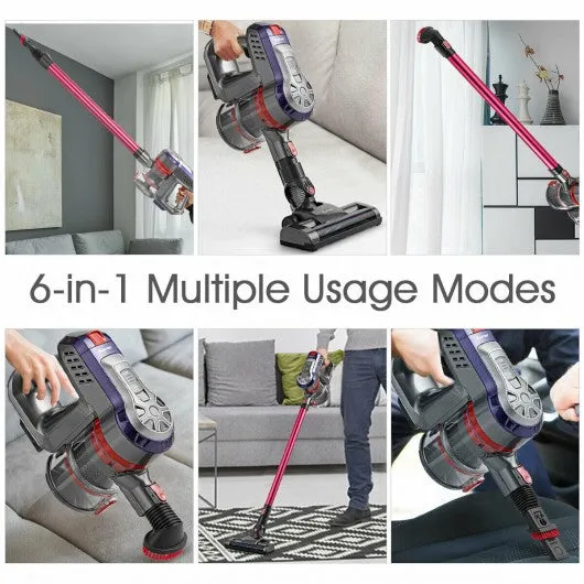 16 kPa Cordless Vacuum Cleaner 6 in 1 Rechargeable Battery