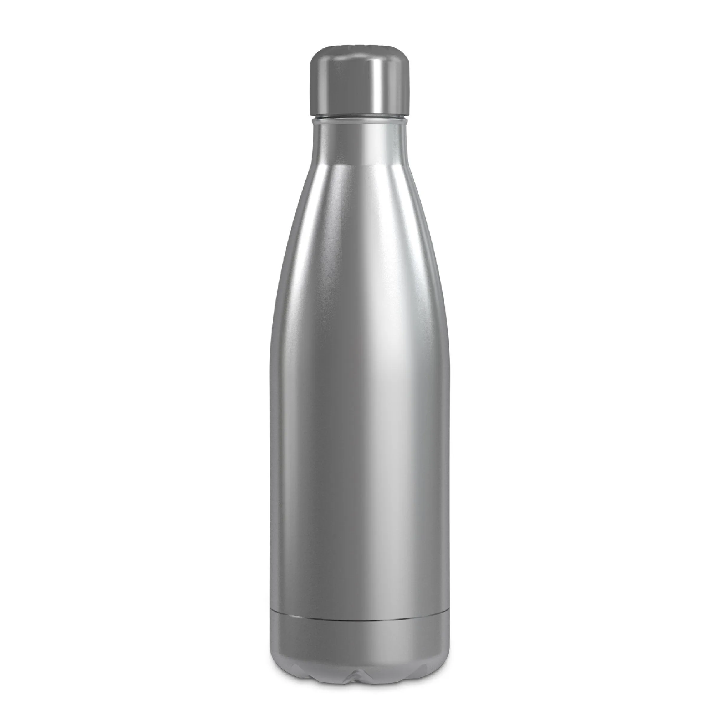 17 Ounce Stainless Steel Water Bottle, Sports Bottle, Slim, with Double Wall, GEO