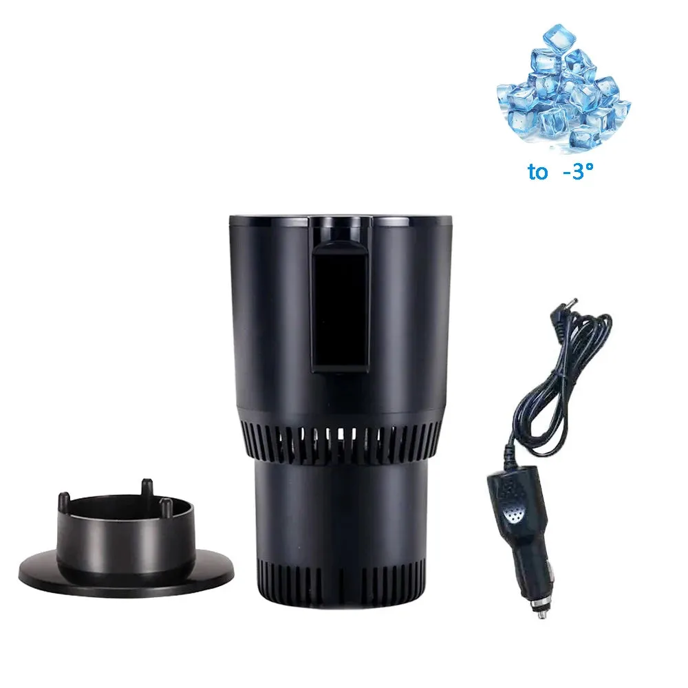 2 in 1 Cooling Heating Mug Holder with LCD Digital Temp Display DC12V