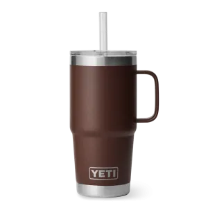 25 oz. / 739ml Straw Mug w/ Straw Lid - Wetlands Brown