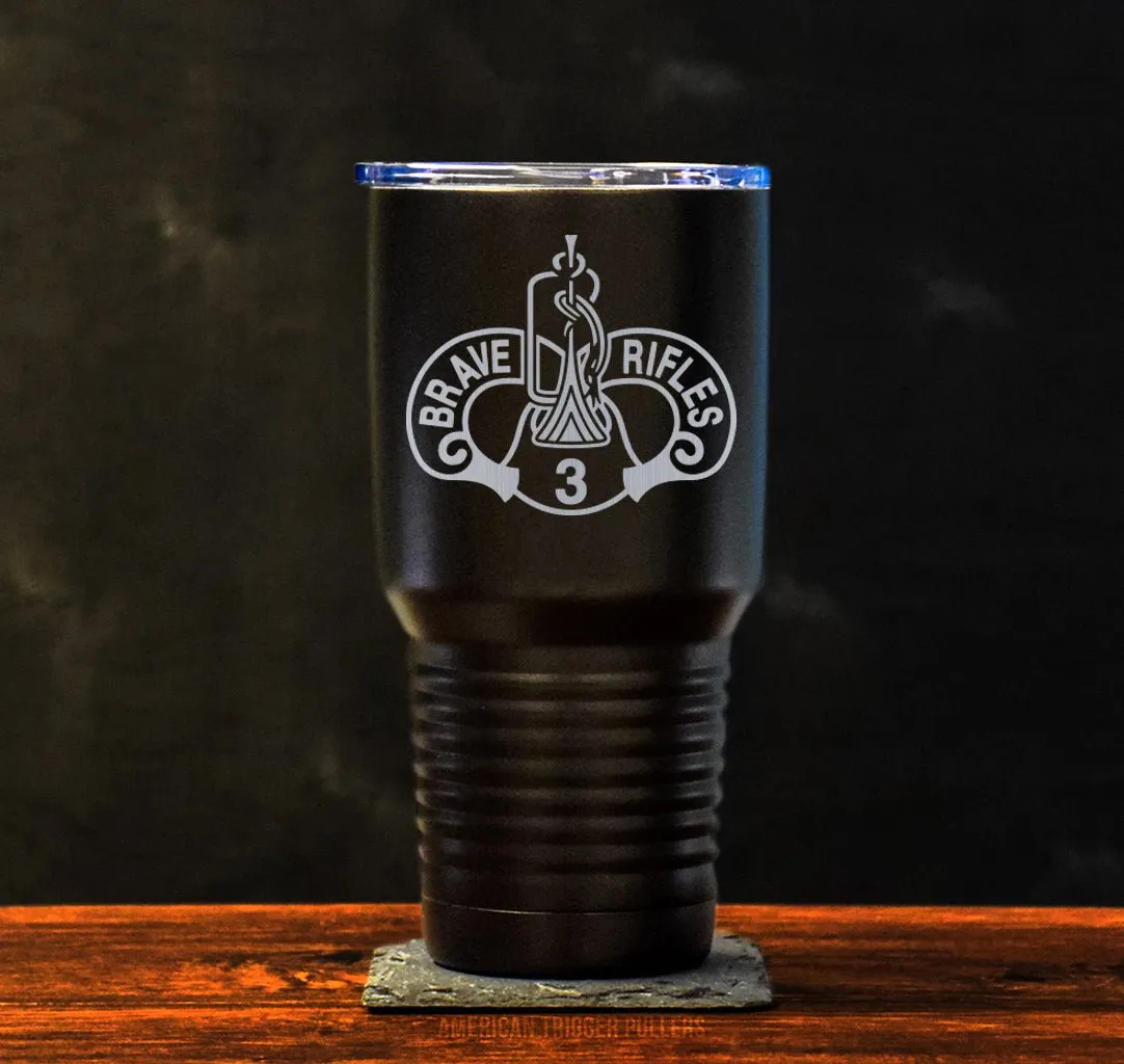 3 Brave Rifles Tumbler