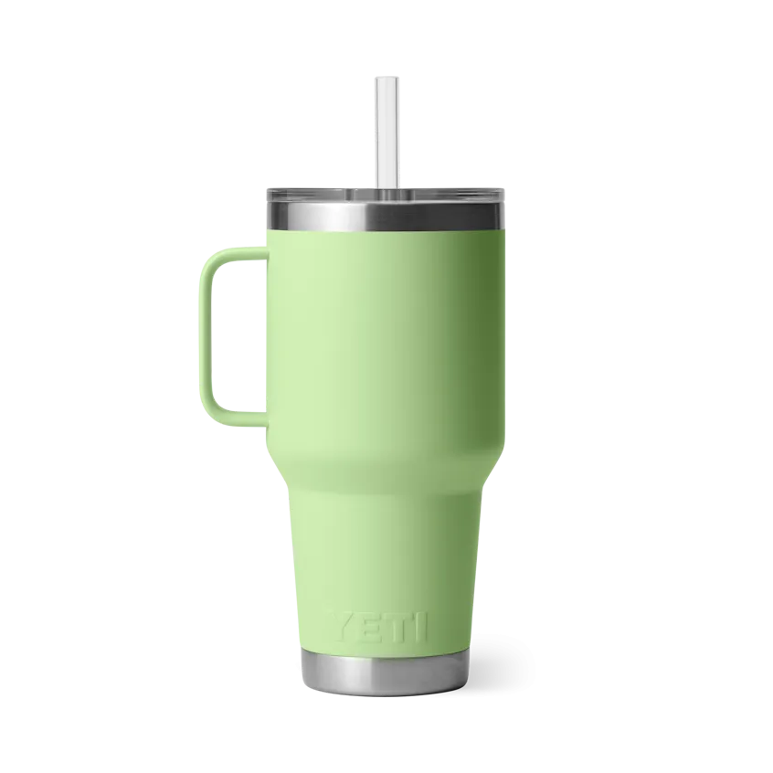 35 oz. / 1L Straw Mug w/ Straw Lid - Key Lime