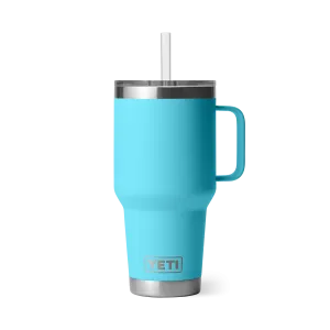 35 oz. / 1L Straw Mug w/ Straw Lid - Reef Blue