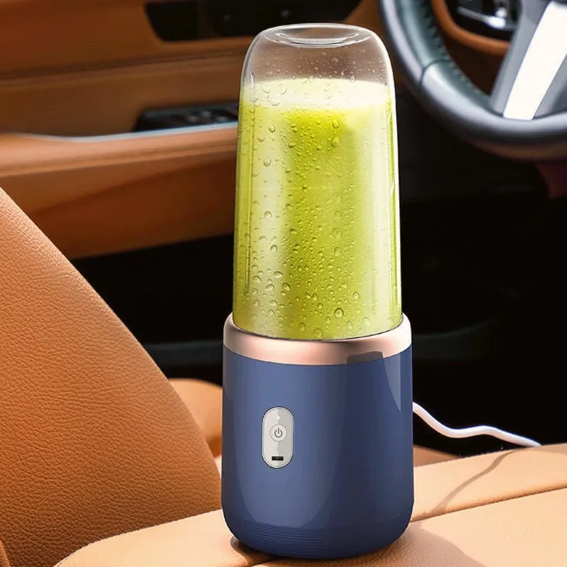 400ml Mini Juicer Ice Crusher USB Rechargeable Personal Juicer Cup