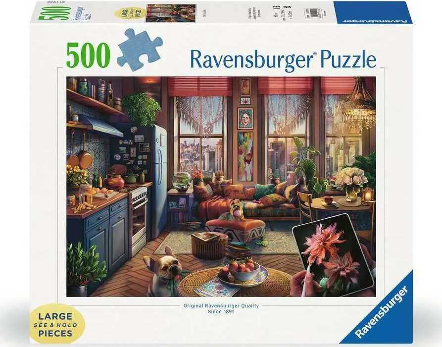 500pc Puzzle - Cozy Boho Studio