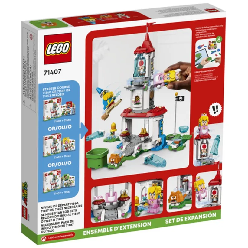 71407 LEGO® Super Mario Cat Peach Suit and Frozen Tower Expansion Set