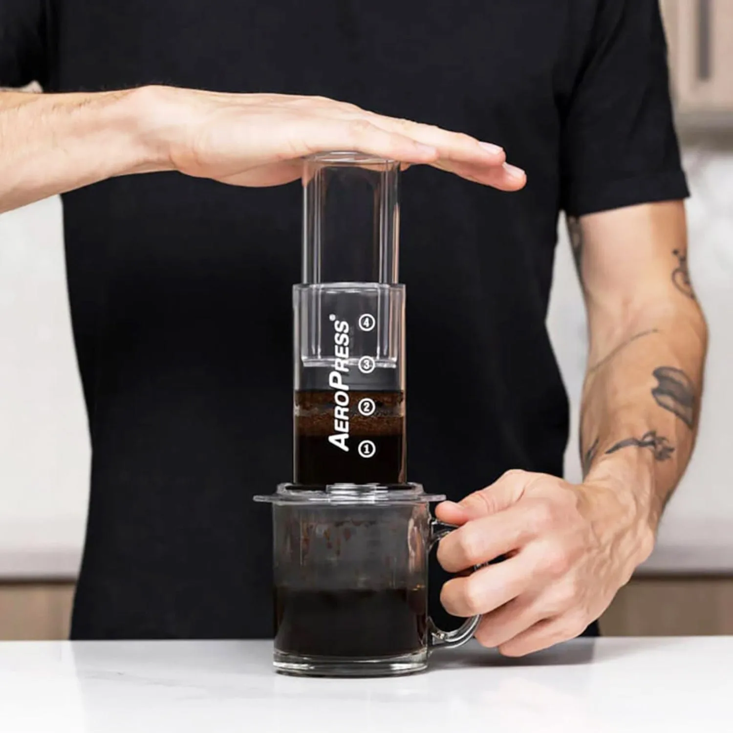 Aeropress Clear Travel brewer / Coffee Maker