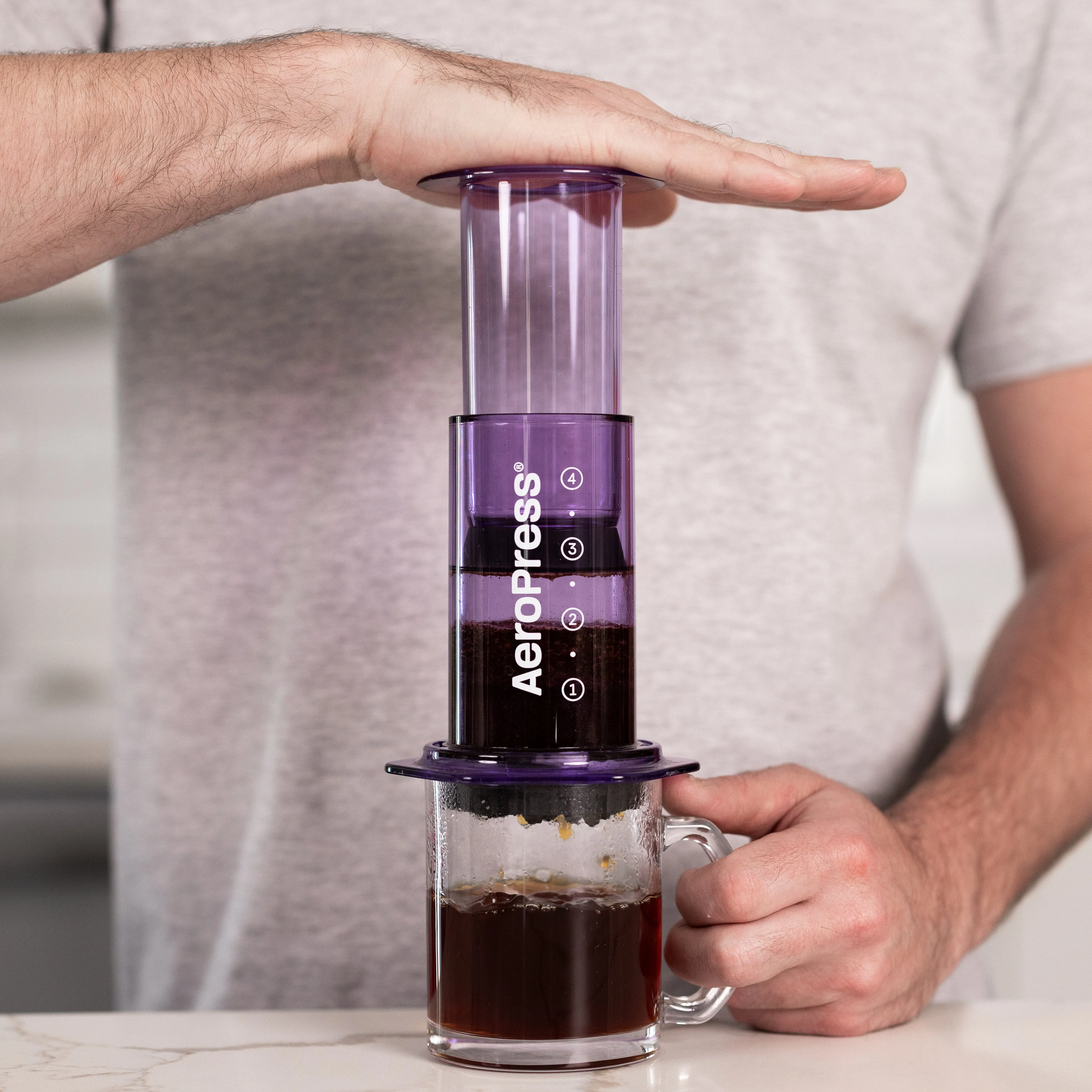 Aeropress Purple Travel brewer / Coffee Maker