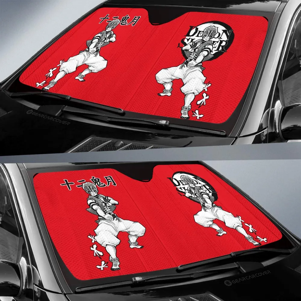 Akaza Car Sunshade Custom Car Accessories Manga Style For Fans