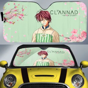 Akio Furukawa Car Sunshade Custom Clannad Anime Car Accessories