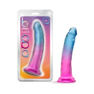 B Yours Beautiful Sky Dildo 7 In. Sunset