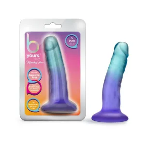 B Yours Morning Dew Dildo 5 In. Sapphire