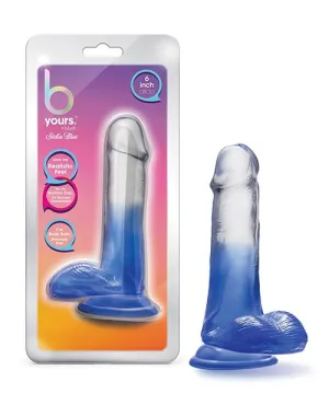 B Yours Stella Blue Dildo - 6.25 inch (Blue)