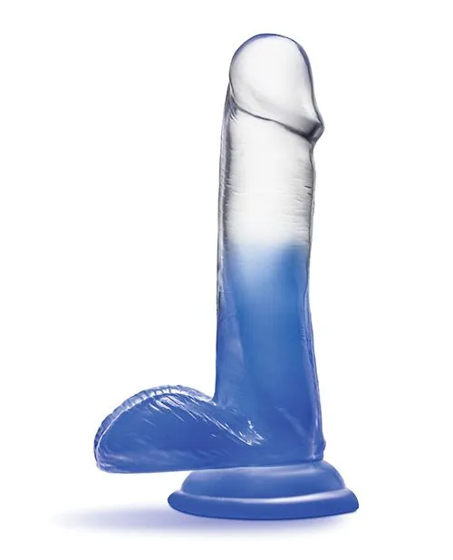 B Yours Stella Blue Dildo - 6.25 inch (Blue)