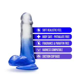 B Yours Stella Blue Dildo 6in