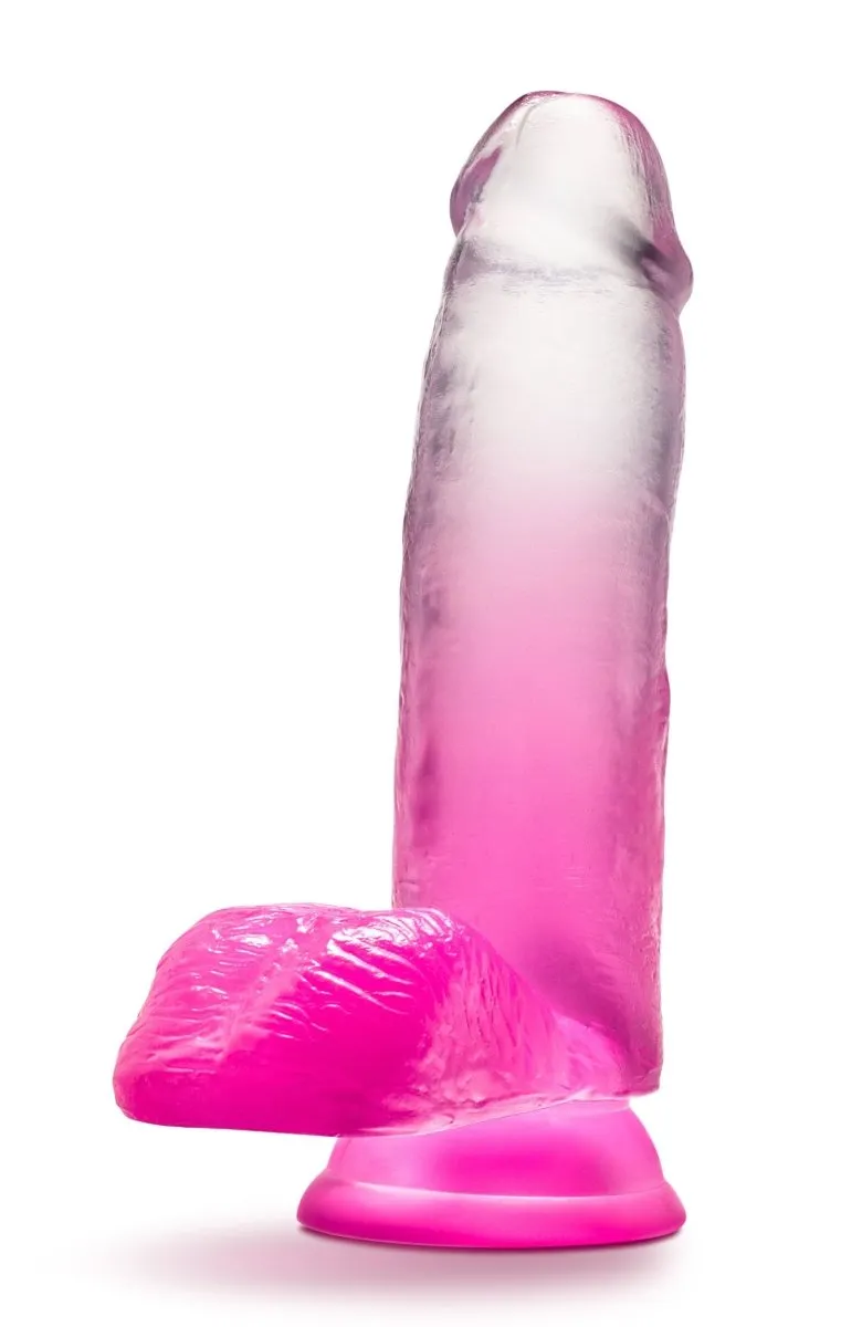 B Yours - Sugar Magnolia - 7 Inch Dildo - Fuchsia