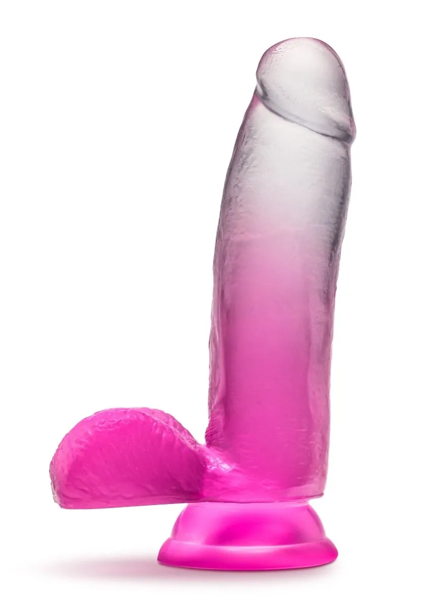 B Yours - Sugar Magnolia - 7 Inch Dildo - Fuchsia