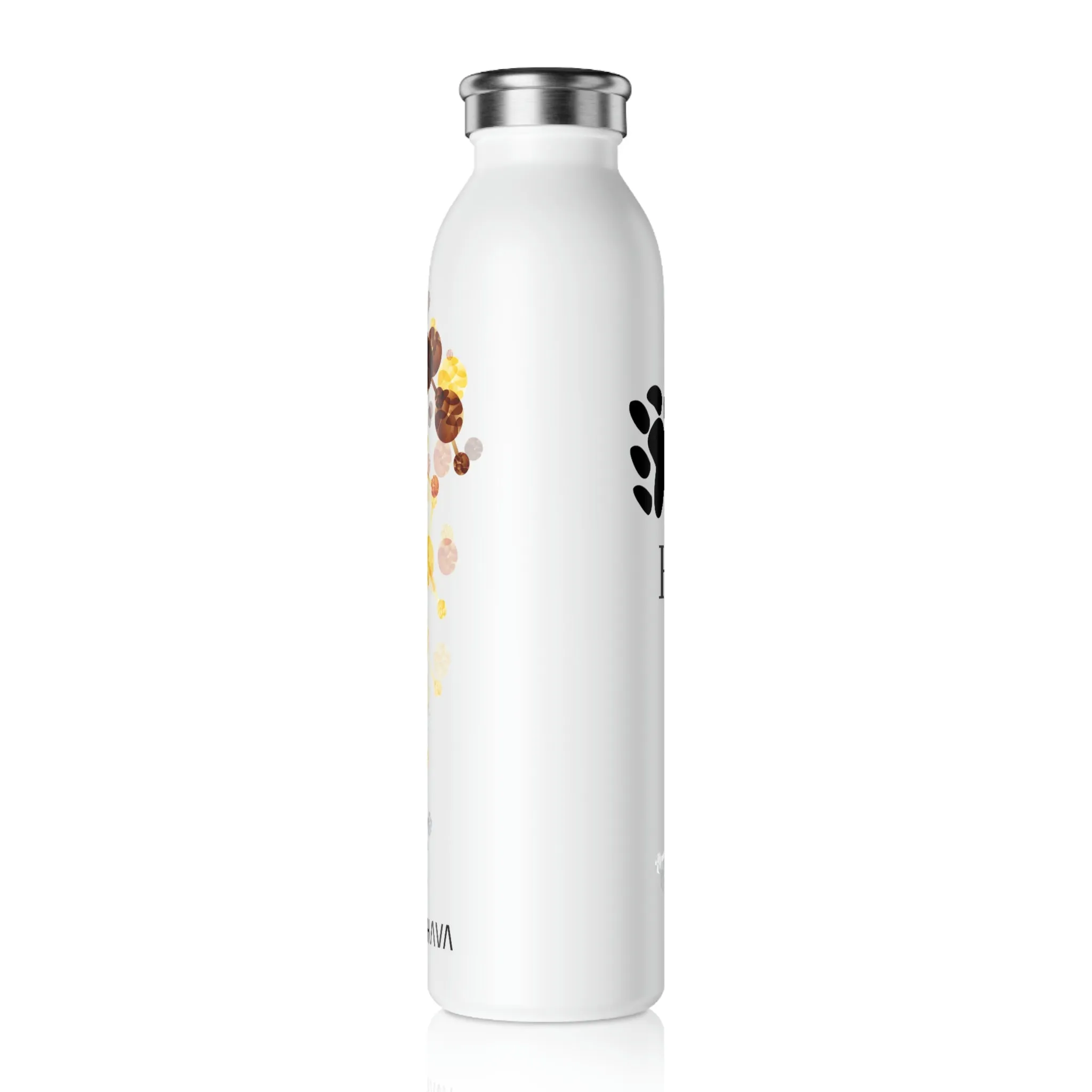 Bear Flag  2023 Pride, Slim Water Bottle Houston Pride - My Rainbow is In My DNA