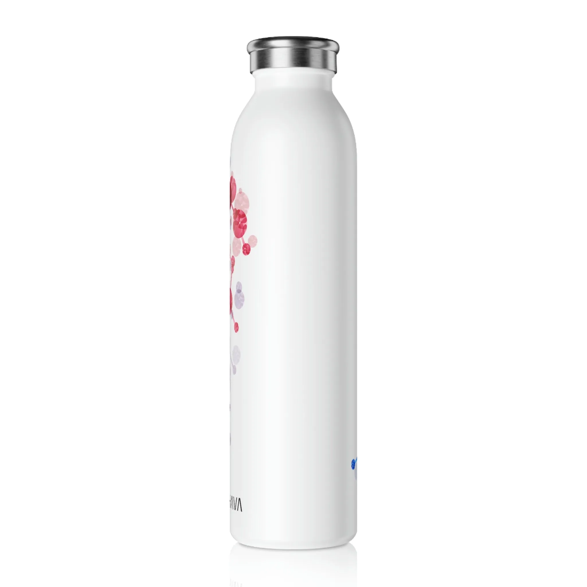 Bisexual Flag 2023 Pride, Slim Water Bottle D.C. Pride - My Rainbow is In My DNA