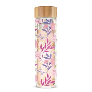 Blair: Botanical Bliss Glass Travel Infuser Mug