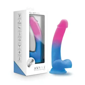 Blush Avant Chasing Sunsets 7.75 in. Silicone Dildo with Balls & Suction Cup Mermaid