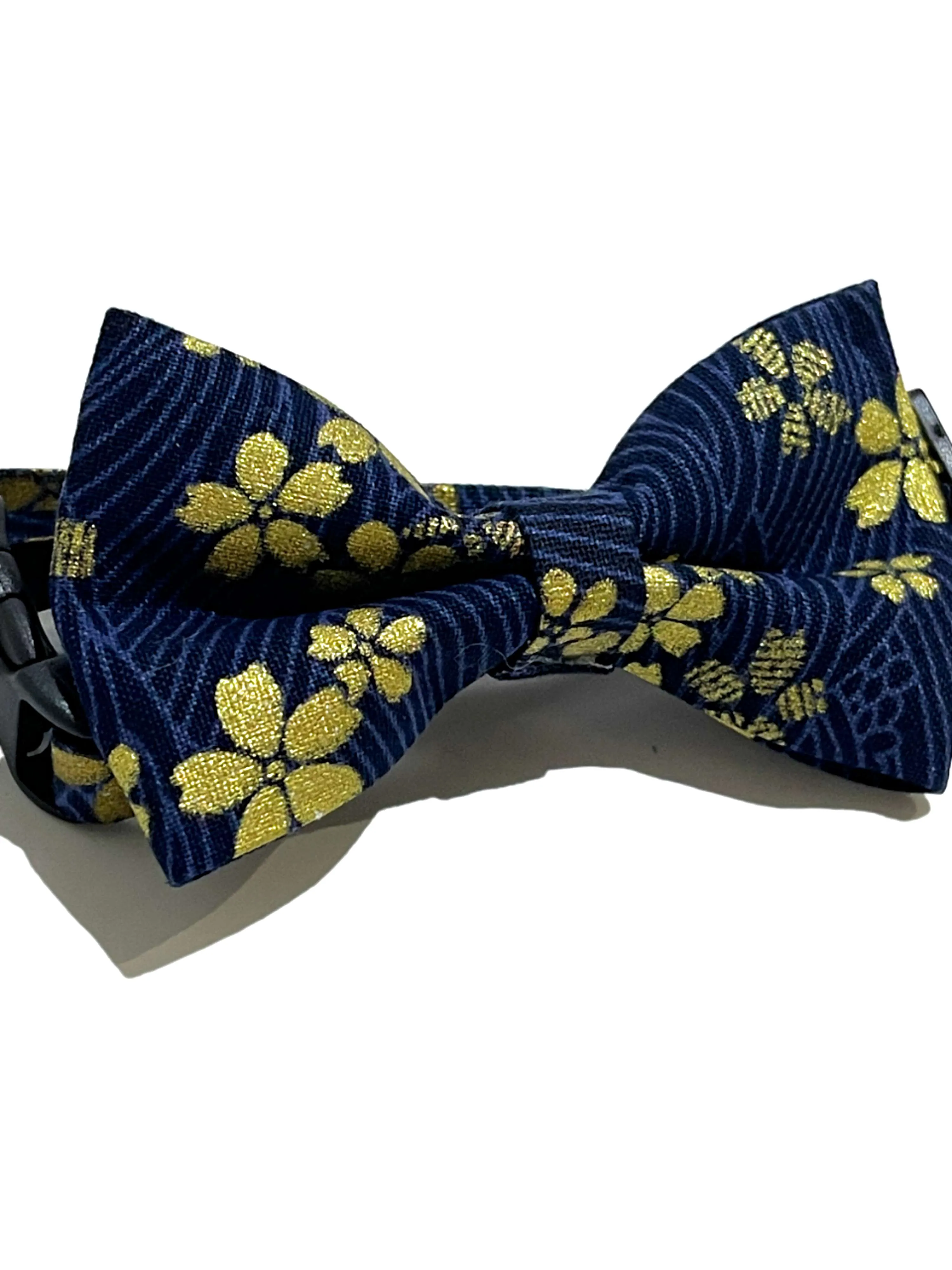 Cat Wedding Bow Tie - Dark Blue