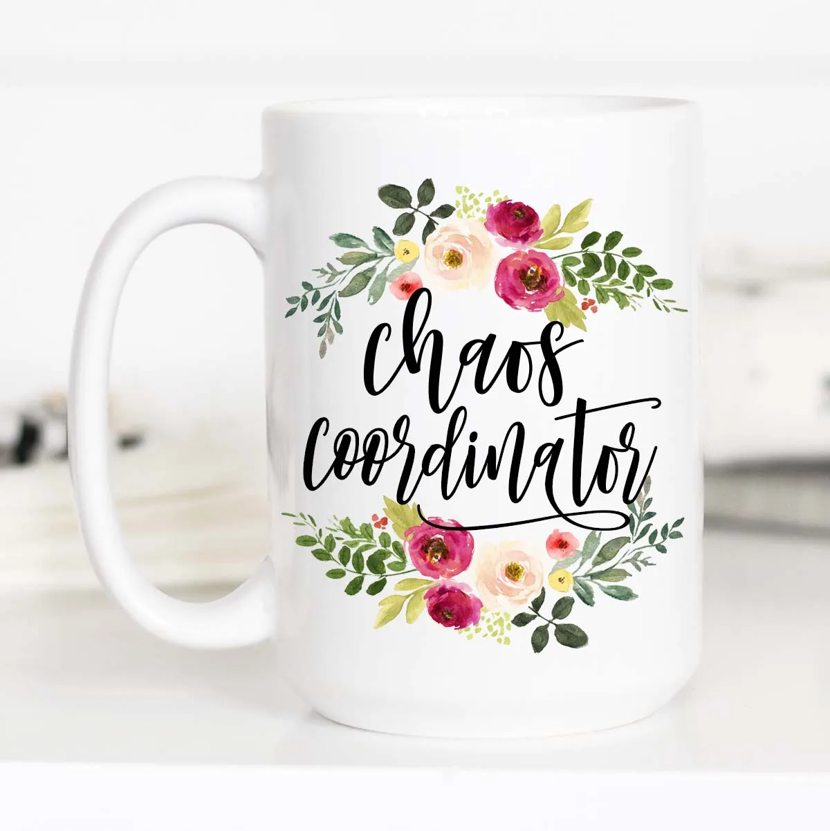 Chaos Coordinator, Chaos Coordinator Mug, Mom Mug, CM