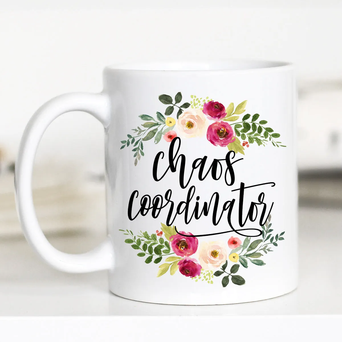 Chaos Coordinator, Chaos Coordinator Mug, Mom Mug, CM