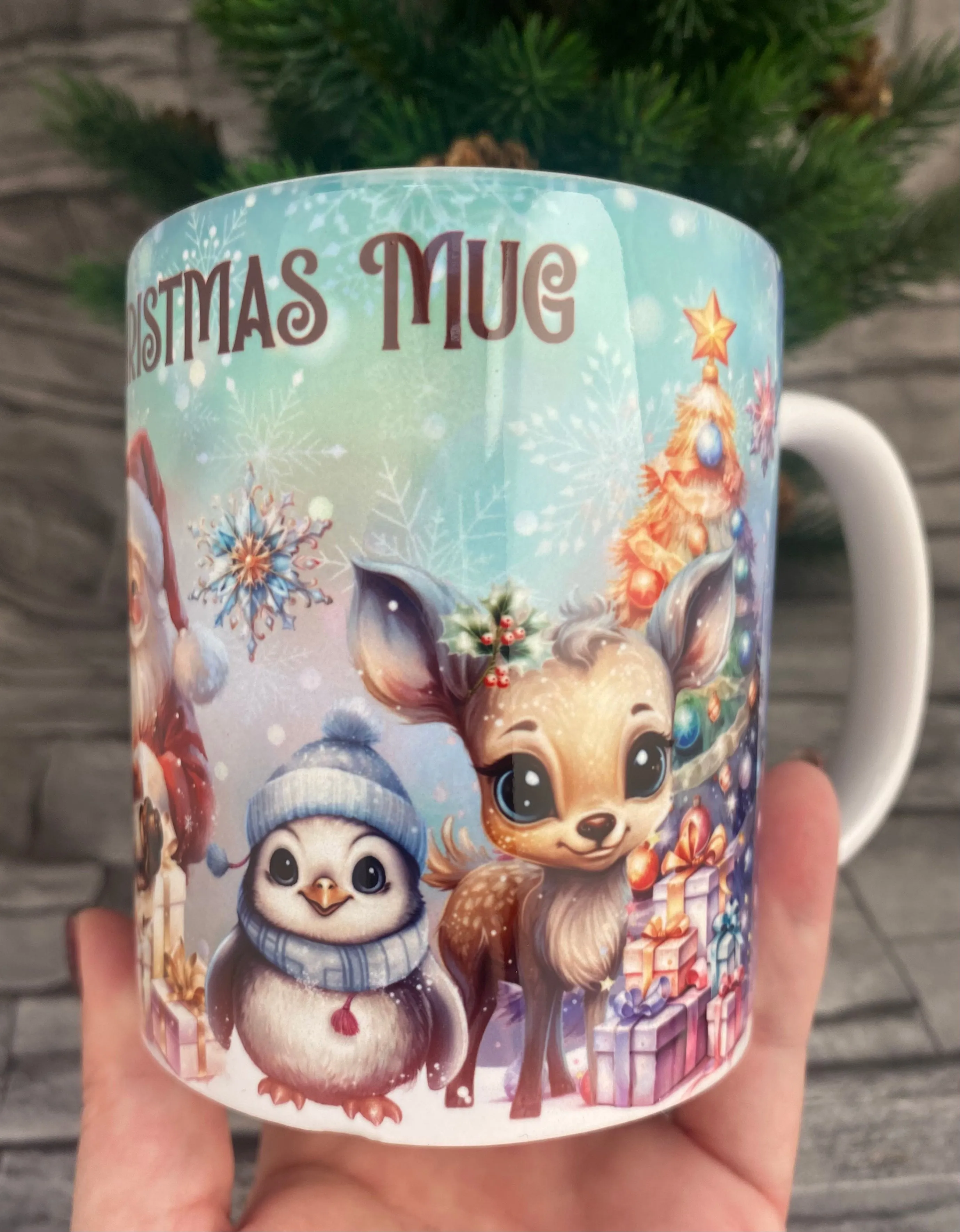 Christmas Scene Mug  -SPECIAL OFFER