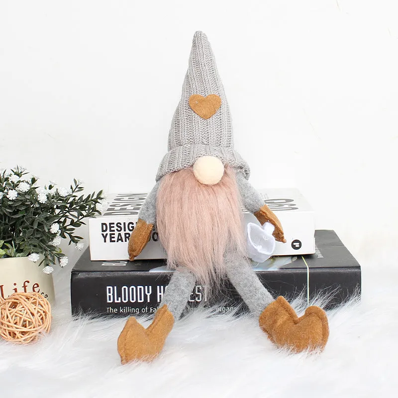 Coffee Gnome Dolls Coffee Gnomes Plush Coffee Bar Decoration for grinding coffee in Kitchen Plush Doll Holiday Decorations for Home