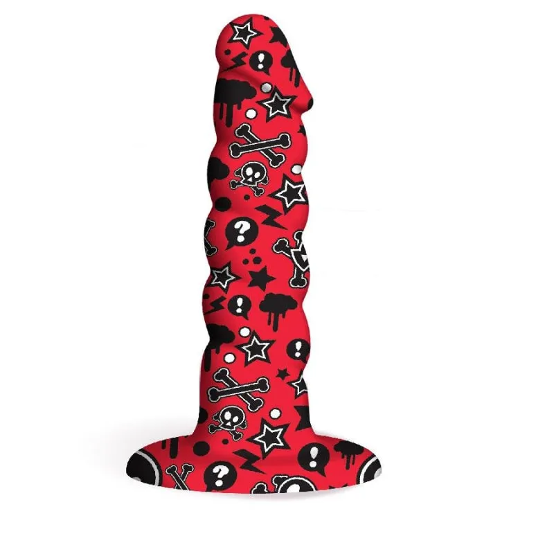 Collage - Goth Girl - Twisted - Silicone Dildo