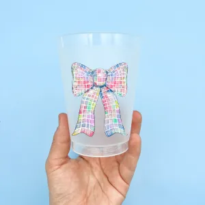 Colorful Bow Party Cup Set