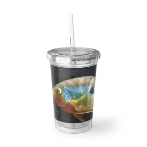 Colorful Fish Suave Acrylic Cup