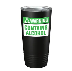 Contains Alcohol Tumbler