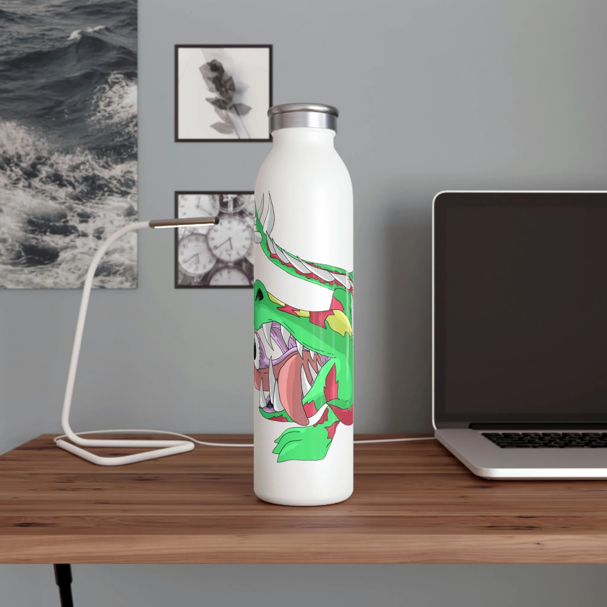 Crawnawsome Slim Water Bottle