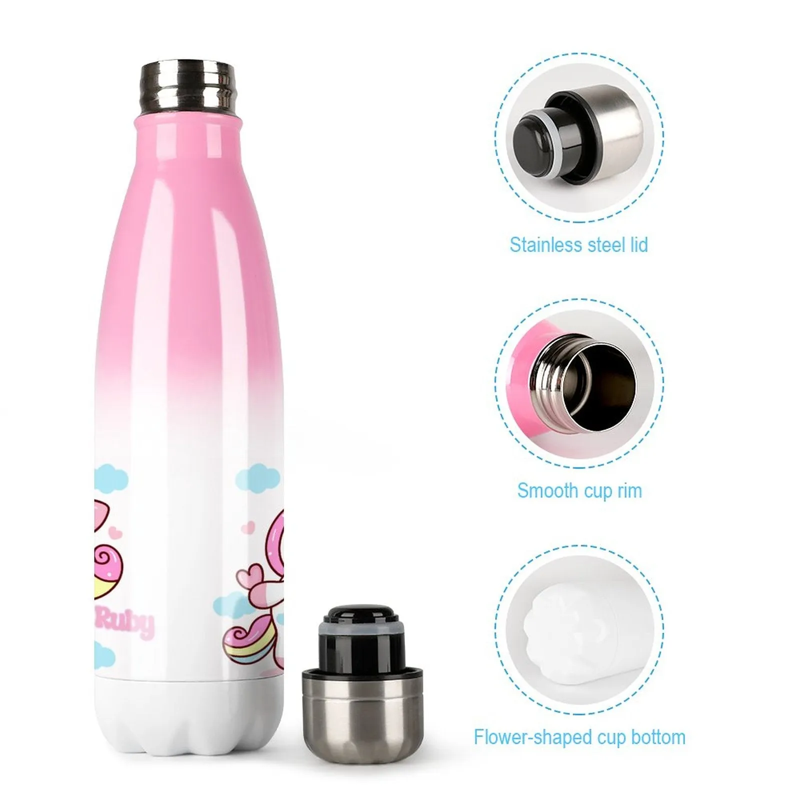 Create Your Own Gradient Chill Bottle-Pink or Blue Gradient