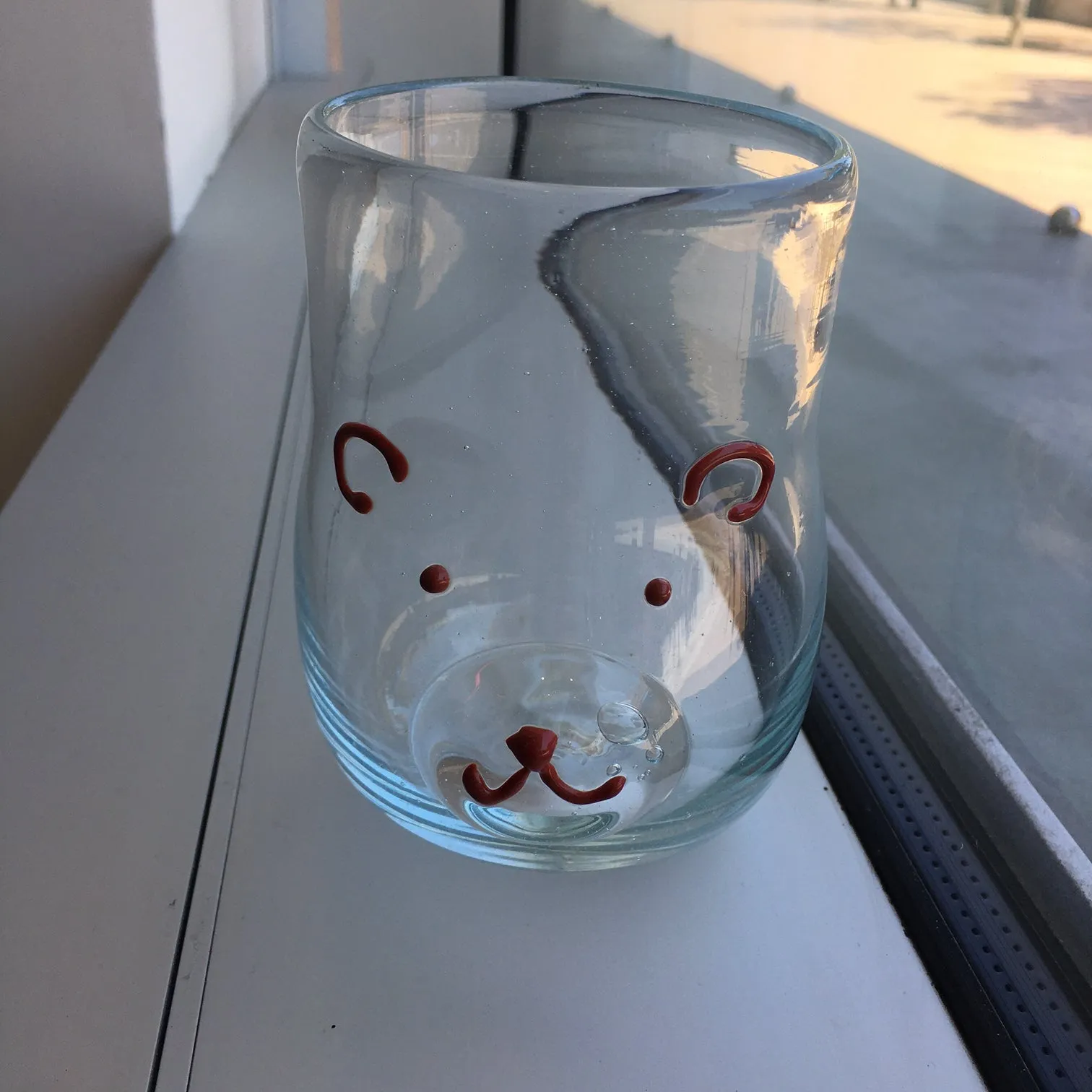 Cup - Glass Bear