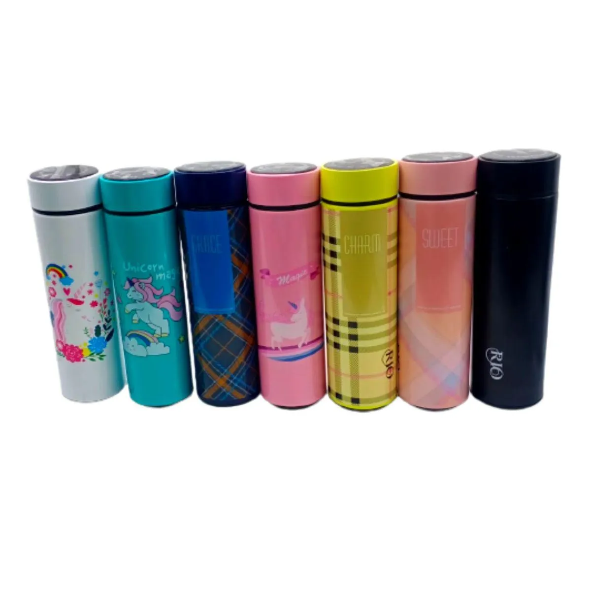 Digital Flask Hot & Cold (Assorted Color & Pattern)