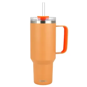 DRINCO® 40oz BugSur Tumbler with Handle - Cantaloupe