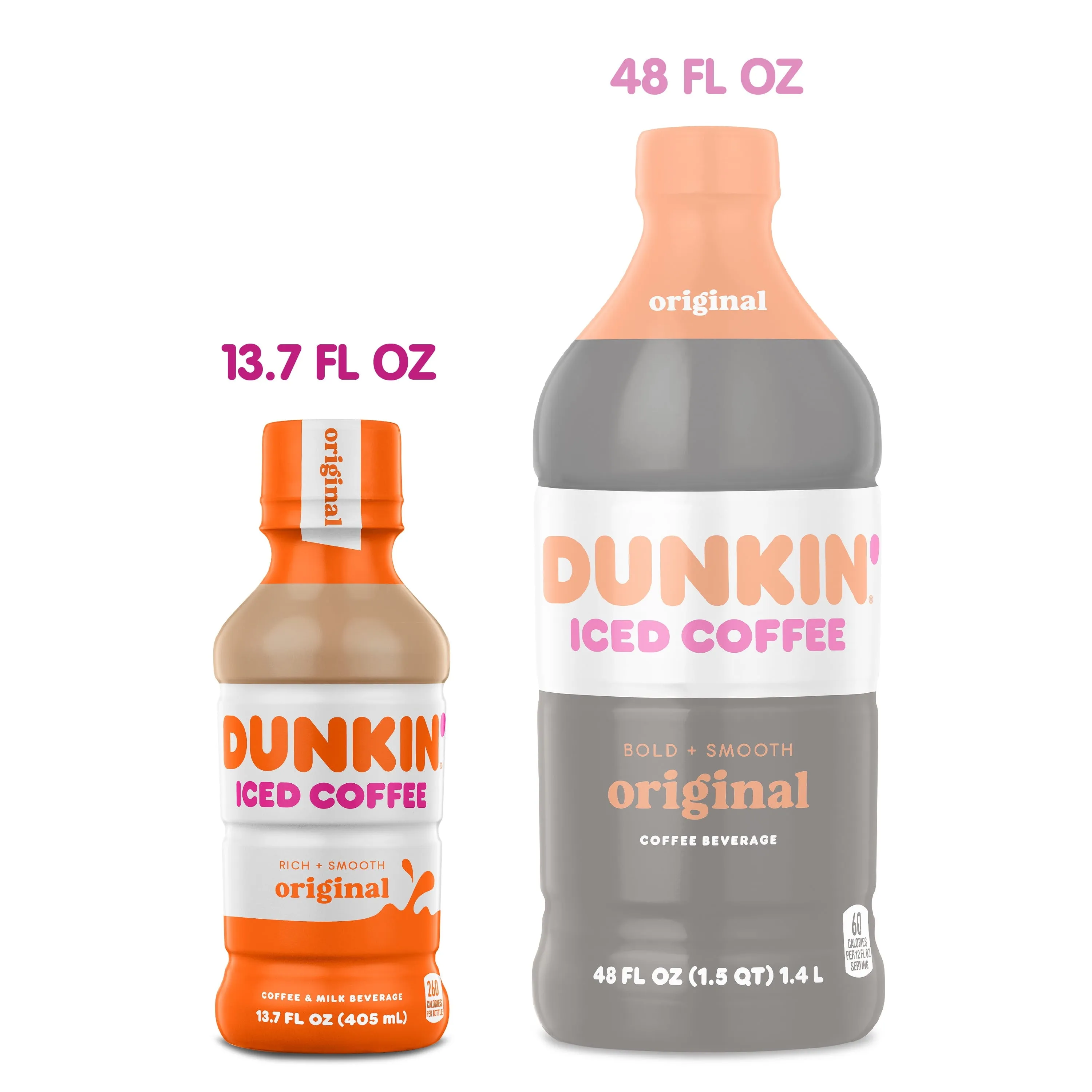 Dunkin' French Vanilla, Iced Bottled Coffee Drink, 13.7 fl oz