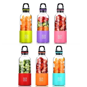 Electric Juicer Cup Mini Portable USB Rechargeable Juicer Blender Maker Shaker Squeezers Fruit Orange Juice Extractor