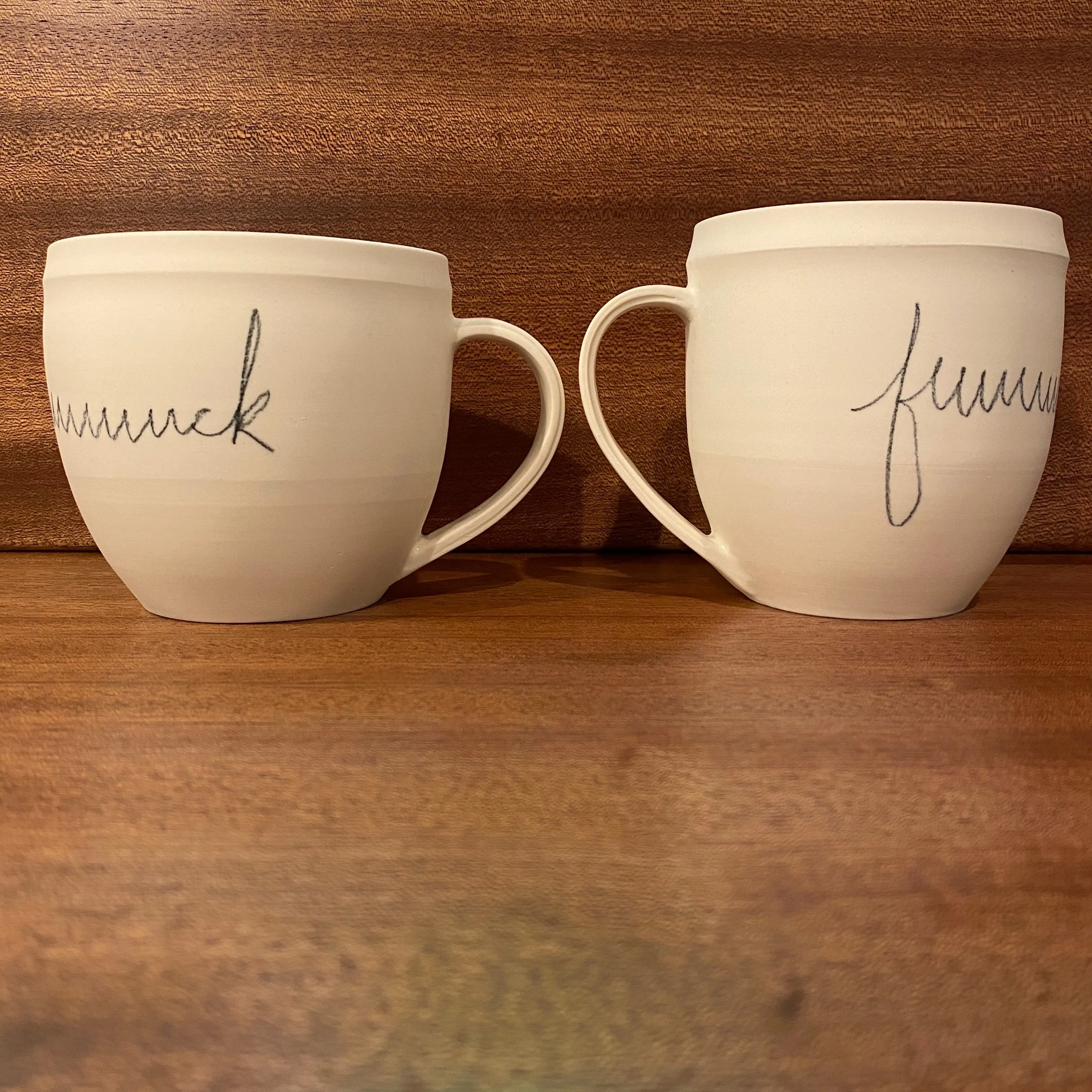 f *************ck Rounded porcelain mug