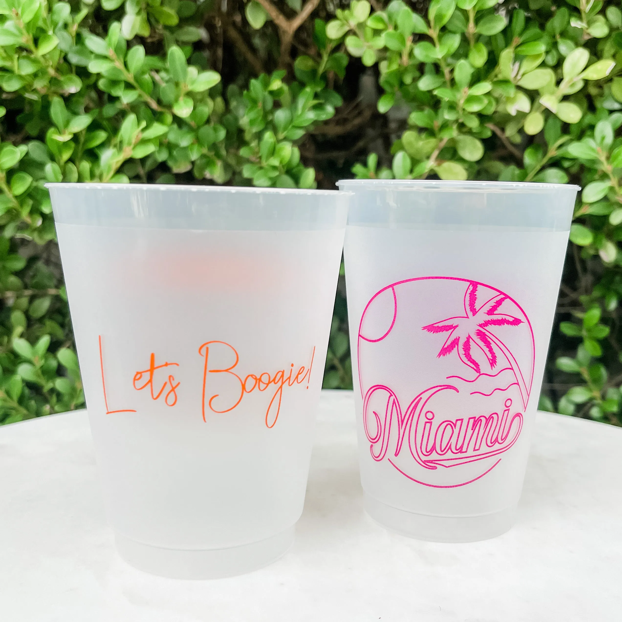 Frost-Flex Colorful Event Cup Favors