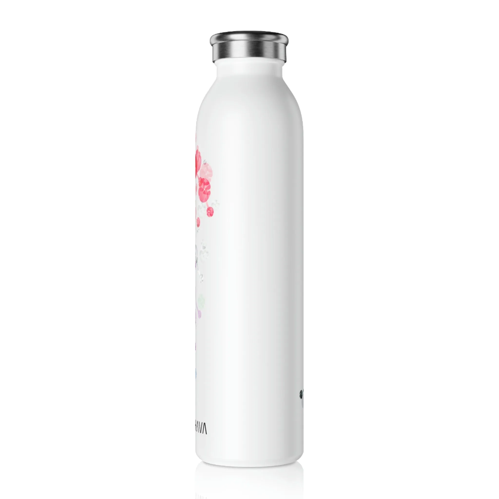 Genderfluid Flag 2023 Pride, Slim Water Bottle San Francisco Pride - My Rainbow is In My DNA