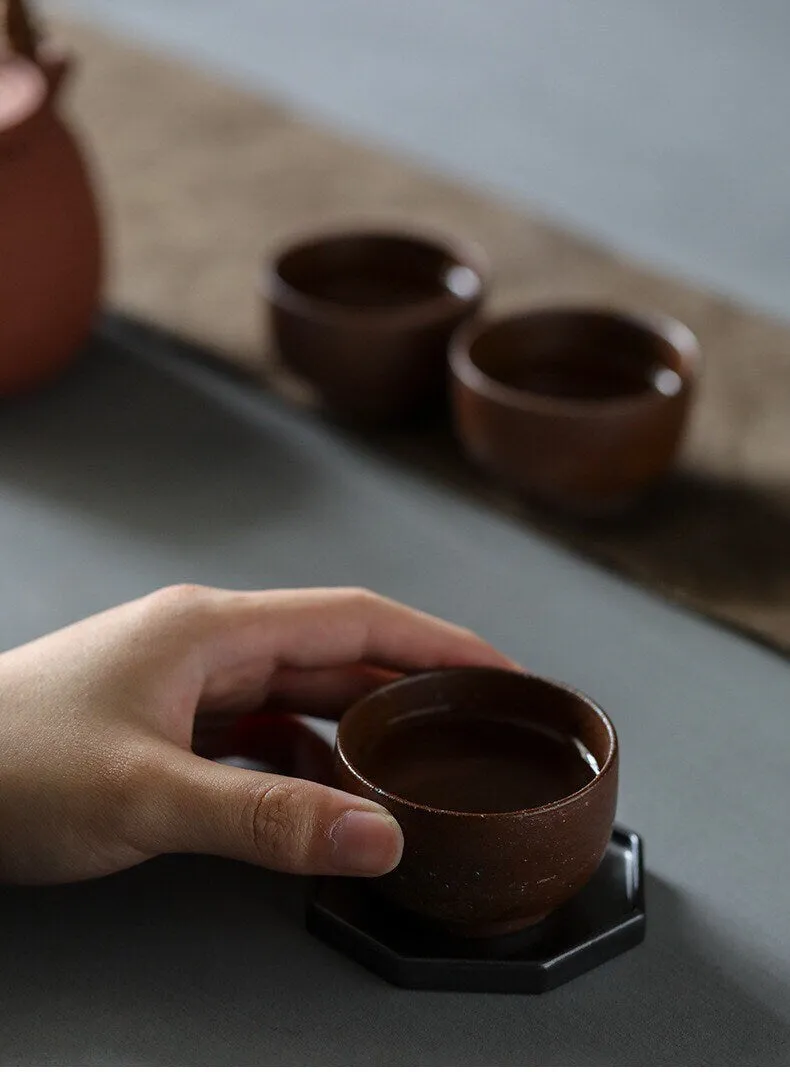 Gohobi Handmade Old Rock Mud Tea Cup