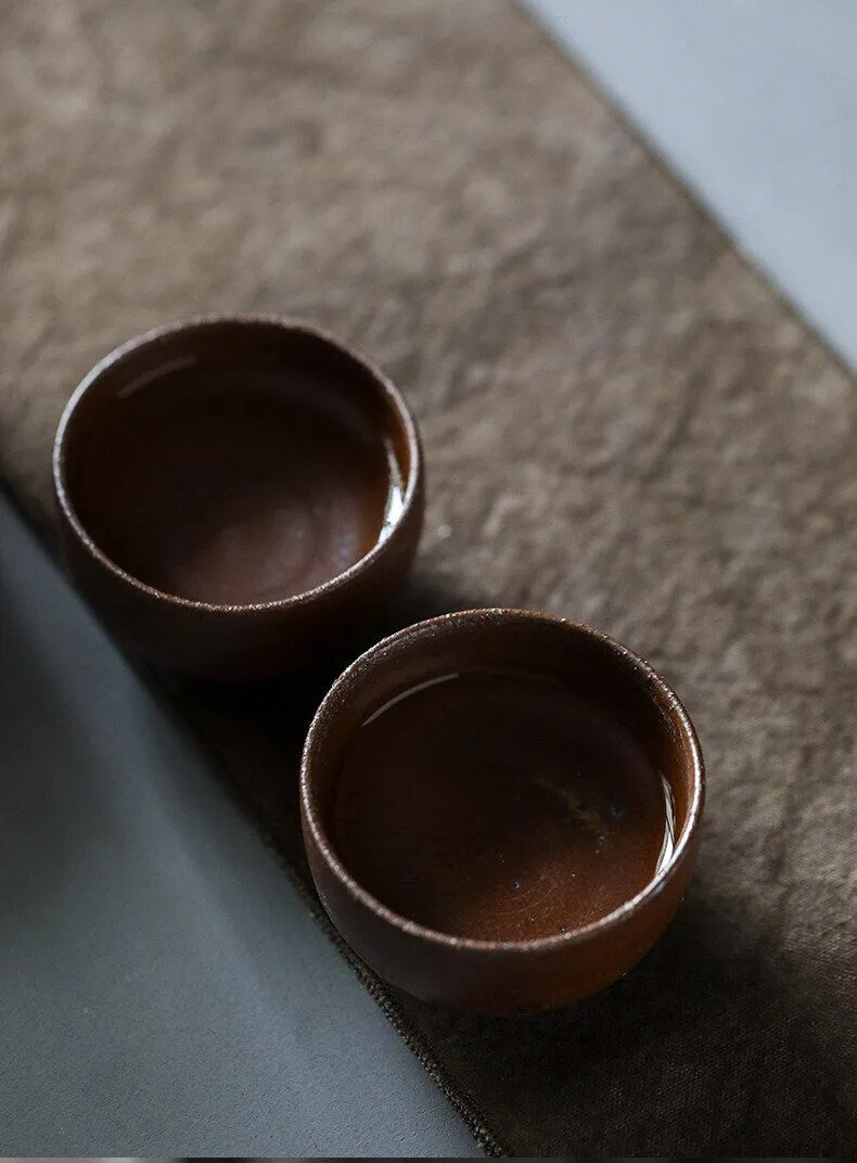 Gohobi Handmade Old Rock Mud Tea Cup