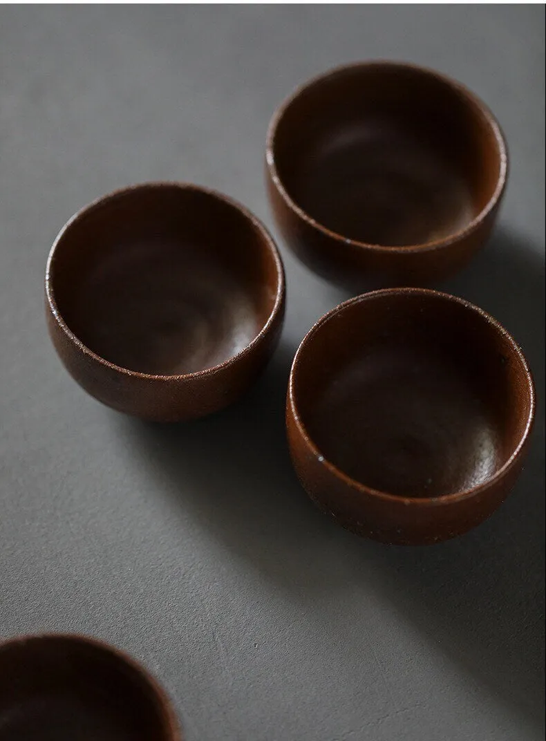 Gohobi Handmade Old Rock Mud Tea Cup