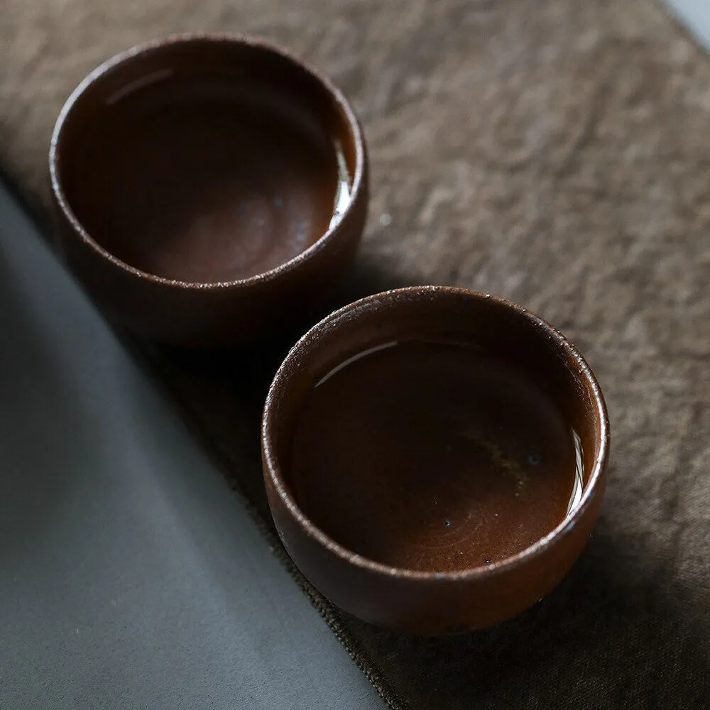 Gohobi Handmade Old Rock Mud Tea Cup