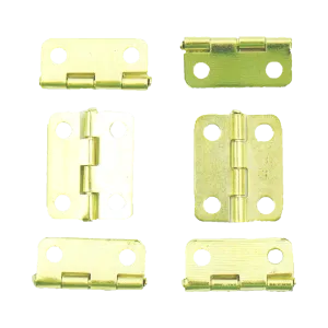 Golden Hinges (16 x 13mm) (10 pieces)