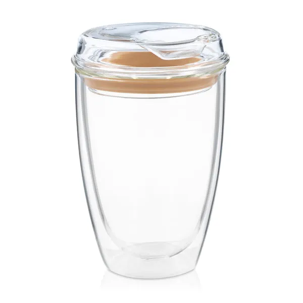 Eco-Friendly Reusable Large Glass Coffee Cup - Good Cuppa